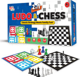 2 in 1 Ludo & Chess Junior - EKT3757